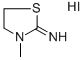 3-METHYL-1,3-THIAZOLIDIN-2-IMINE HYDROIODIDE Struktur