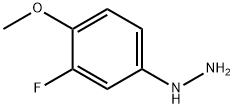 Hydrazine, (3-fluoro-4-methoxyphenyl)- (9CI) Struktur