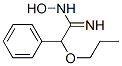 N1-Hydroxy-2-propoxy-2-phenylacetamidine Struktur