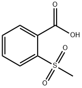 2-(Methylsulfonyl)benzoic Acid Struktur