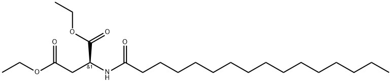 DIETHYL PALMITOYL ASPARTATE Struktur