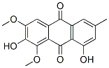 2,8-Dihydroxy-1,3-dimethoxy-6-methyl-9,10-anthraquinone Struktur