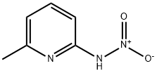 2-Pyridinamine,  6-methyl-N-nitro- Struktur