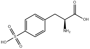 4-SULFONIC ACID-L-PHENYLALANINE Struktur