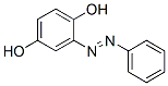 2-Phenylazo-1,4-benzenediol Struktur