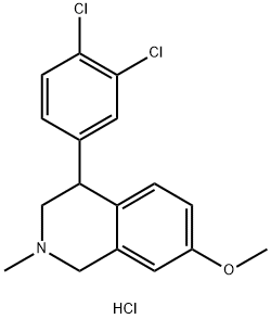 Diclofensine Hydrochloride Struktur