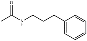 N-(3-Phenylpropyl)acetamide Struktur