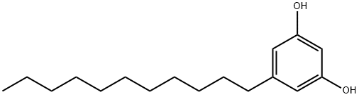 5-Undecyl-1,3-benzenediol Struktur