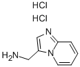 (H-imidazo[1,2-a]pyridin-3-yl)methanamine hydrochloride Struktur