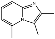 2,3,5-Trimethylimidazo(1,2-a)-pyridin Struktur