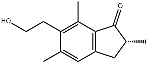 2α,5,7-トリメチル-6-(2-ヒドロキシエチル)インダン-1-オン