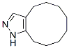 4,5,6,7,8,9,10,11-Octahydro-1H-cyclodecapyrazole Struktur