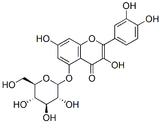 Quercetin 5-glucoside Struktur