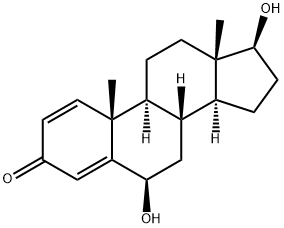 6β-Hydroxy-17β-boldenone Struktur