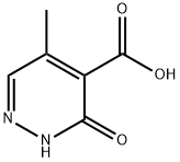 4-Pyridazinecarboxylicacid,2,3-dihydro-5-methyl-3-oxo-(9CI)