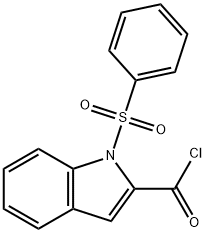 1-(PHENYLSULFONYL)-1H-INDOLE-2-CARBONYL CHLORIDE price.