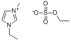 1-ETHYL-3-METHYLIMIDAZOLIUM ETHYL SULFATE Struktur