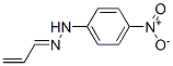 Acrolein (4-nitrophenyl)hydrazone Struktur