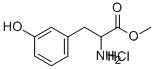 D,L-m-Tyrosine Methyl Ester Hydrochloride Struktur