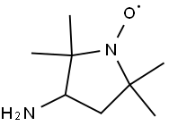 3-AMINO-2,2,5,5-TETRAMETHYL-1-PYRROLIDINYLOXY Struktur