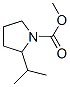 1-Pyrrolidinecarboxylicacid,2-(1-methylethyl)-,methylester(9CI) Struktur