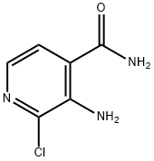 3-AMINO-2-CHLORO-ISONICOTINAMIDE Struktur