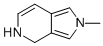 2H-Pyrrolo[3,4-c]pyridine,4,5-dihydro-2-methyl-(9CI) Struktur