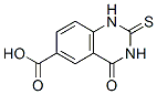 1,2,3,4-tetrahydro-4-oxo-2-thioxoquinazoline-6-carboxylic acid Struktur