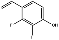 Phenol, 4-ethenyl-2,3-difluoro- (9CI), 343305-64-6, 結(jié)構(gòu)式