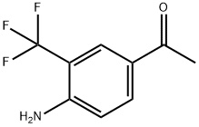 1-(4-Amino-3-trifluoromethyl-phenyl)-ethanone Struktur