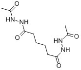 N,N'-diacetyladipohydrazide Struktur