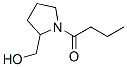 2-Pyrrolidinemethanol,  1-(1-oxobutyl)-  (9CI) Struktur