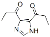 1-Propanone,  1,1-(1H-imidazole-4,5-diyl)bis-  (9CI) Struktur