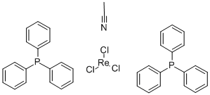 (ACETONITRILE)TRICHLOROBIS(TRIPHENYL- Struktur