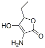 2(5H)-Furanone,  3-amino-5-ethyl-4-hydroxy- Struktur