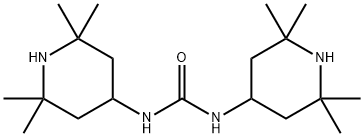 1,3-bis(2,2,6,6-tetramethyl-4-piperidyl)urea Struktur