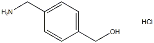 (4-AMINOMETHYL)BENZYL ALCOHOL HCL Struktur