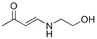 3-Buten-2-one, 4-[(2-hydroxyethyl)amino]-, (3E)- (9CI) Struktur