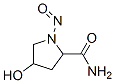 2-Pyrrolidinecarboxamide,4-hydroxy-1-nitroso-,L-trans-(8CI) Struktur