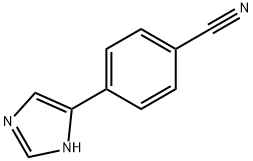 4-(1H-IMIDAZOL-4-YL)-BENZONITRILE Struktur