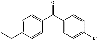 4-BROMO-4'-ETHYLBENZOPHENONE Struktur