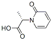 1(2H)-Pyridineaceticacid,alpha-methyl-2-oxo-,(alphaS)-(9CI) Struktur