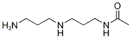 N(sup 1)-acetylspermidine dihydrochloride Struktur