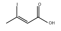 2-Butenoic acid, 3-iodo-, (2Z)- Struktur