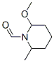 1-Piperidinecarboxaldehyde, 2-methoxy-6-methyl- (9CI) Struktur