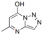 [1,2,3]Triazolo[1,5-a]pyrimidin-7-ol, 5-methyl- (9CI) Struktur