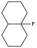 Naphthalene, 4a-fluorodecahydro- (9CI) Struktur