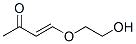 3-Buten-2-one, 4-(2-hydroxyethoxy)-, (3E)- (9CI) Struktur