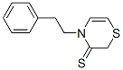 2H-1,4-Thiazine-3(4H)-thione,  4-(2-phenylethyl)- Struktur