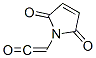 1H-Pyrrole-2,5-dione, 1-(oxoethenyl)- (9CI) Struktur